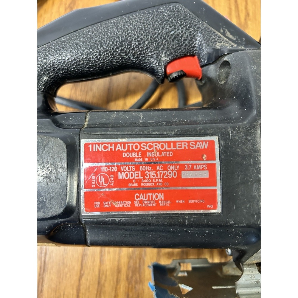 Craftsman 1" Stroke Multi-Speed Auto-Scroller Saw  Jigsaw 315.17250 - Picture 3 of 7